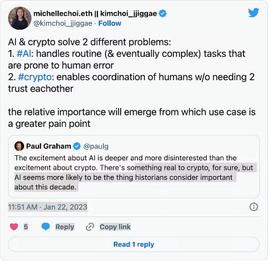 我为什么离开谷歌 AI 部门 All in 区块链